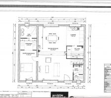 Plan de base rdc avant modification