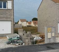 Photo de l'emplacement de notre maison