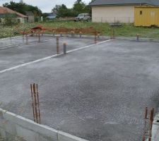 2 semi remorque de cailloux et une bonne couche de sable plus tard...