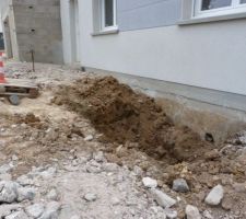 Problème raccordement TAE, la sortie du TAE de notre maison est beaucoup trop basse.