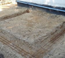 Ferraillages des fouilles
