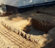 Ferraillages des fouilles