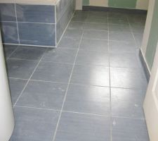 Etat de propreté largement admissible selon les dires du constructeur. A l'heure actuelle, mon carrelage et surtout les joints présentent encore pleins de tâches de laitance de ciment...