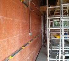 Mise en place des rails