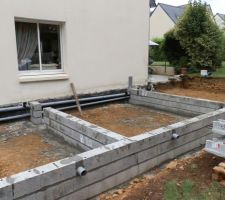 Montage du vide sanitaire