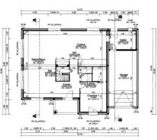 Plan modifiÃ© du rez-de-chaussÃ©e, modÃ¨le Marquise