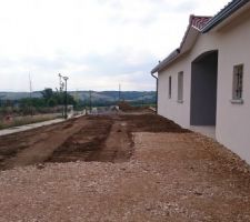 Le terrain de pétanque :-)