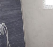 Plaquettes de parement et béton ciré manque la finition