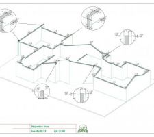 Plan des pignons - vue Sud