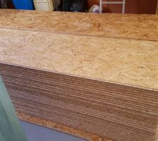 OSB pour l'étage