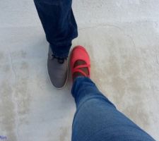 Nous avons enfin posé nos pieds chez nous!