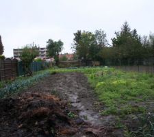 Voici notre terrain tel qu'il &eacute;tait &agrave; l'achat.