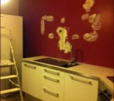 Pendant les travaux