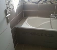 Habillage baignoire