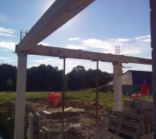 Coulage de la derniere poutre