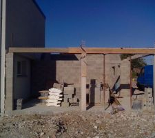 Coulage de la derniere poutre