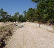 Route et VRD pour les 5 terrains