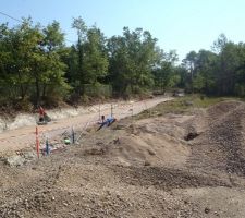 Route et VRD pour les 5 terrains