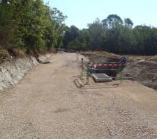 Route et VRD pour les 5 terrains
