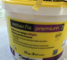 Colle faience Weber.fix premium 2