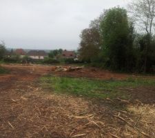 En cours de d&eacute;frichage par le lotisseur