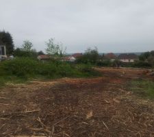 En cours de d&eacute;frichage par le lotisseur