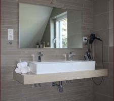 Vasque double salle de bain