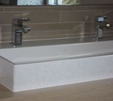 Vasque double salle de bain