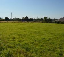 Notre terrain sans la partie suppl&eacute;mentaire.