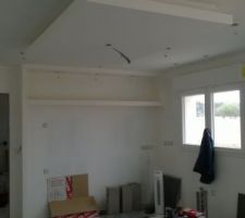 finition faux plafond cuisine et insert lments