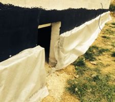 Protection des murs du vide sanitaire