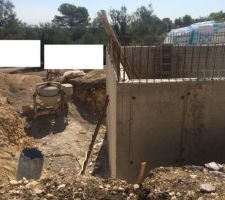 Les murs du sous-sol