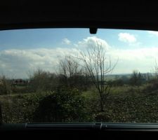 Premier clich&eacute; de notre terrain