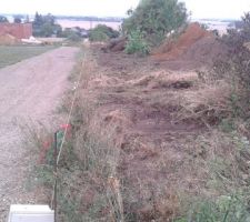 D&eacute;limitation du terrain