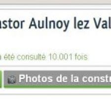 10 000 visites !

Merci à tous !