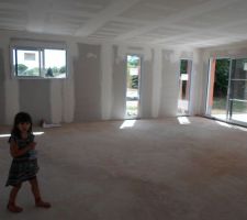 Visite de l'intérieur....la pièce principale!!!