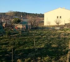 Terrain avant d&eacute;blayage/ terassement