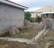 Fondation / &eacute;l&eacute;vation garage