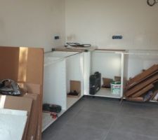 Installation de la cuisine