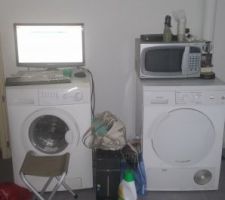 La vie de travaux ou l'impression de vivre dans un studio ;)