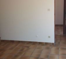 Vue du salon avant travaux