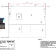 Plan de façade avant exemple