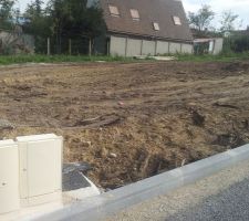 Vue de notre terrain (encore)