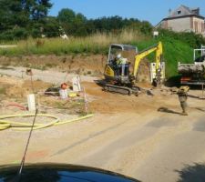 Raccordement réseau GRDF