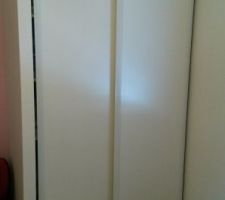 Les portes de placard enfin!!!