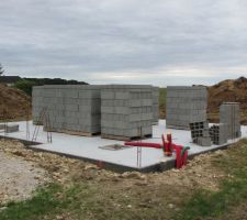 Parpaings arriv&eacute;s