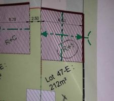 Lot 45 E de 212 m2 est le notre