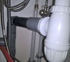 Changement de siphon. Plus simple et plus direct.