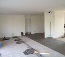 Carrelage en cours