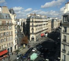 Petit séjour à Paris pour repeindre des extérieurs de fenêtres